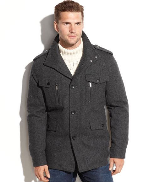 michael kors wool jacket mens